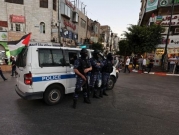 رام الله: اعتقال 8 شبان يشتبه باعتدائهم على مركبات الشرطة