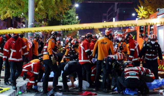 كوريا الجنوبية: مصرع 146 شخصا وإصابة 150 خلال احتفالات 