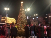 إضاءة شجرة الميلاد في يافة الناصرة: "بهذا نردّ على العنف والجريمة"