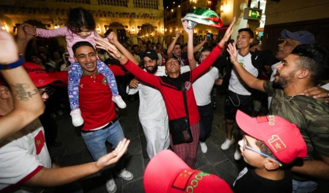 التفاف عربيّ حول منتخب المغرب في مونديال قطر