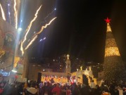 الناصرة تحتفل بإضاءة شجرة الميلاد الأكبر في البلاد