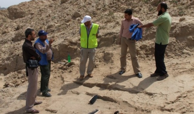 اكتشاف قبور رومانّية تعود لألفي عام في غزة
