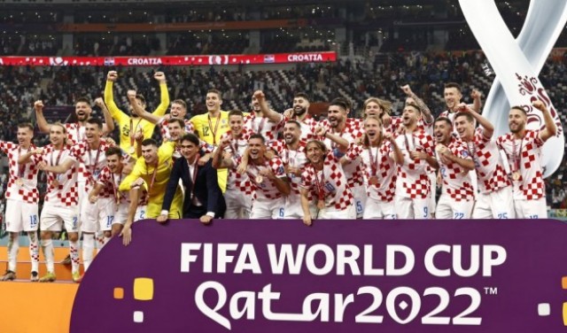 مونديال قطر: كرواتيا تحتفل بالحصول على الميدالية البرونزية