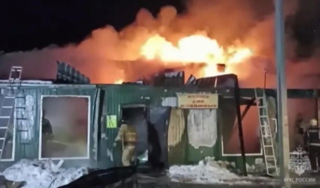 روسيا: 22 قتيلا إثر حريق في مركز خاص للمسنّين في سيبيريا