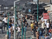 أمن السلطة يقمع مسيرة في نابلس ضد الاعتقال السياسي