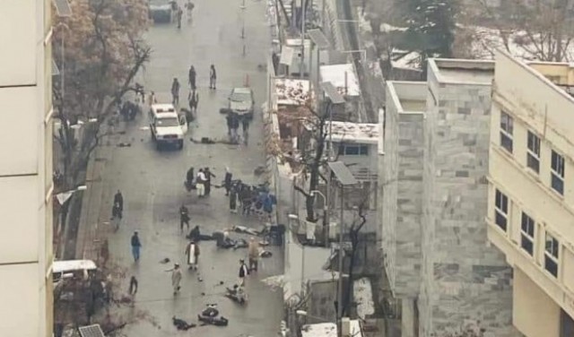 كابُل: عشرات الإصابات بتفجير انتحاري قرب وزارة الخارجية
