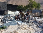 الاحتلال يهدم 5 منشآت سكنية في أريحا والخليل