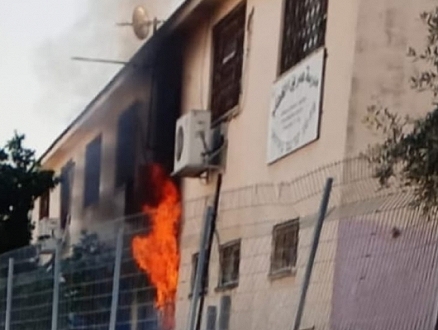 إخلاء مدرسة في قلنسوة إثر شبوب حريق