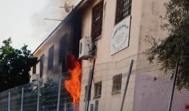 إخلاء مدرسة في قلنسوة إثر شبوب حريق
