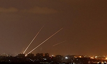 إطلاق قذيفتين صاروخيتين من غزة