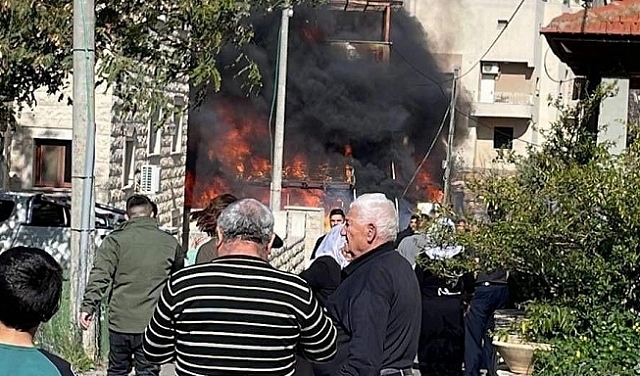 نشوب حريق بـ4 منازل في حرفيش: 14 إصابة ومنزل معرّض للانهيار