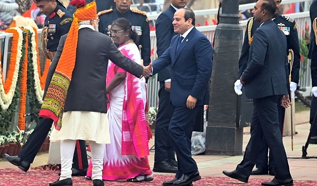 مصر والهند تعلنان رفع العلاقات لمستوى الشراكة الإستراتيجية