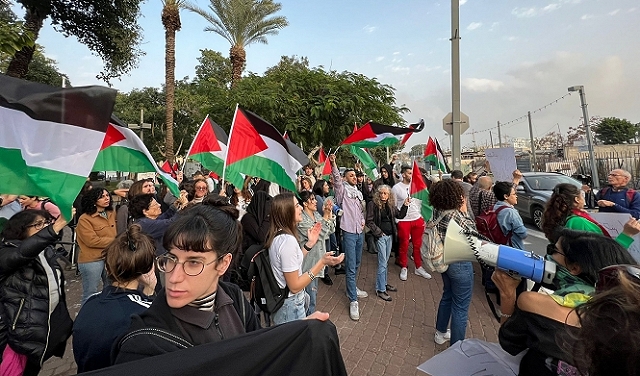 يافا: وقفة احتجاجية منددة بالعدوان الإسرائيلي على جنين