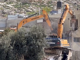 القدس المحتلة: هدم منزل بجبل المكبر و9 اعتقالات