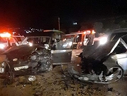 مصرع شاب وإصابة 5 آخرين بينهم 3 بحالة حرجة بحادث طرق شرق نابلس