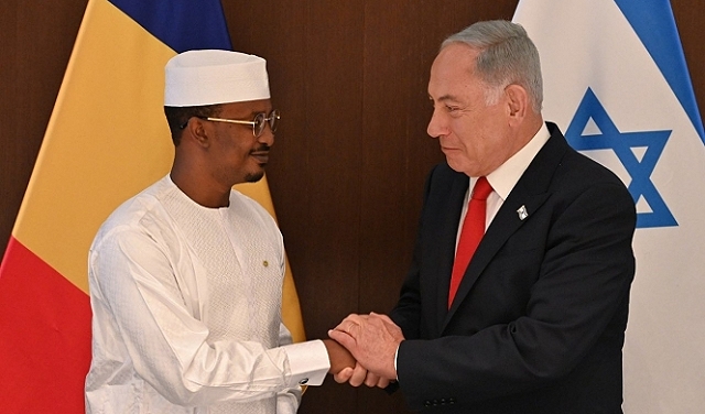 نتنياهو يلتقي ديبي عشية افتتاح سفارة تشاد في إسرائيل
