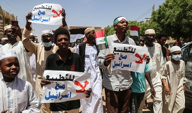 تقرير: تجدد مفاوضات التطبيع بين السودان وإسرائيل... توقيع اتفاق قريبا