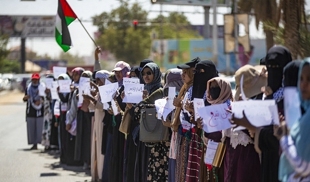 السودان: وقفة احتجاجية ضد التطبيع مع إسرائيل