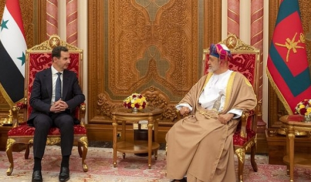 رئيس النظام السوريّ يلتقي سلطان عمان في مسقط ويتفقان على 