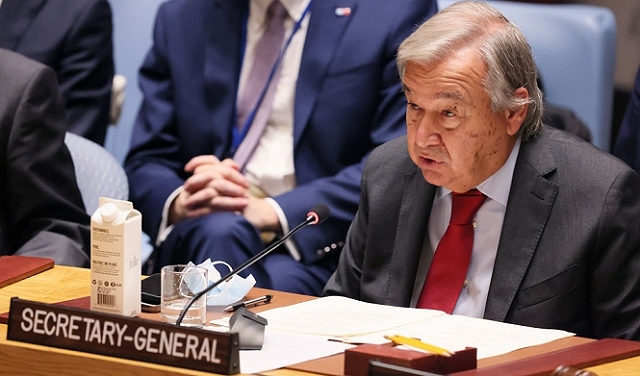 الأمين العام للأمم المتحدة يطالب إسرائيل بوقف الاستيطان