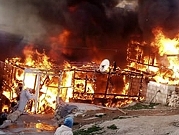 لبنان: مصرع أم سورية وطفلها إثر حريق نشب بمخيم للاجئين
