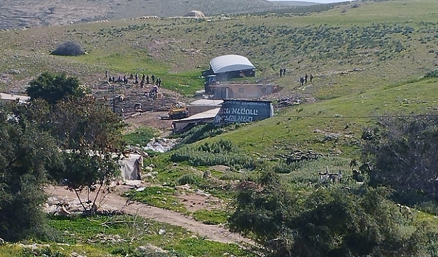 الاحتلال يهدم منزلا قرب نابلس ومساكن بالأغوار