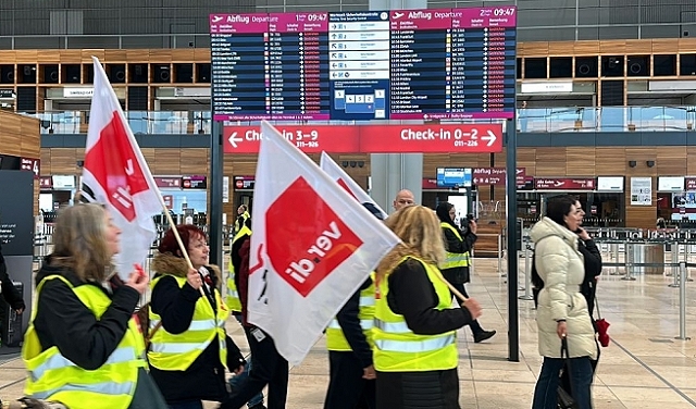 ألمانيا: ألغيت مئات الرحلات في مطارات مختلفة