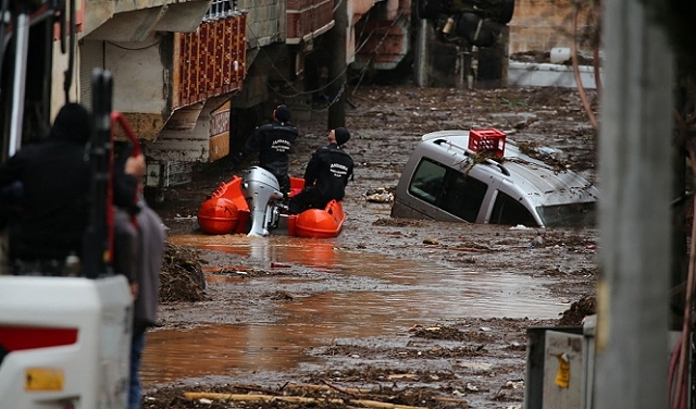 تركيا: 13 قتيلا على الأقل في فيضانات ضربت منطقة الزلزال