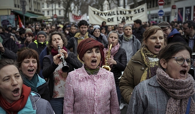 فرنسا: احتجاجات عشية تصويت رئيسي على إصلاح نظام التقاعد