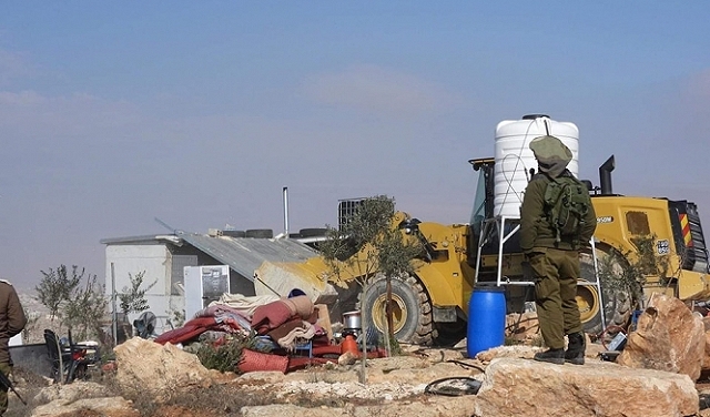     ضاعف العمل الميزانيات لمراقبة البناء والتوسع الفلسطيني في المنطقة ج