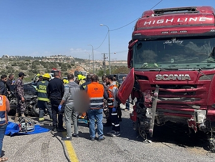 مصرع شاب في حادث طرق قرب القدس