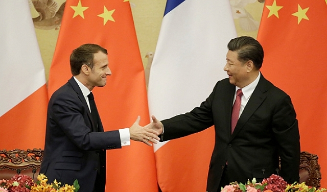 ماكرون في الصين لمناقشة الحرب في أوكرانيا والبناء "تعاون متوازن" مع بكين