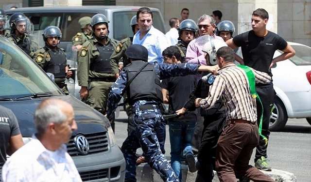  أمن السلطة الفلسطينية يواصل الاعتقالات السياسية بالضفة