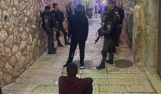 اعتقالات في الضفة الغربية وإلحاق أضرار جسيمة بأعيرة نارية في مكان العمل في القدس