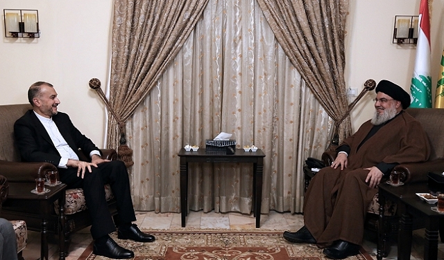 لبنان: عبد اللهيان ونصر الله يبحثان انعكاس اتفاق إيران والسعوديّة إقليميًّا