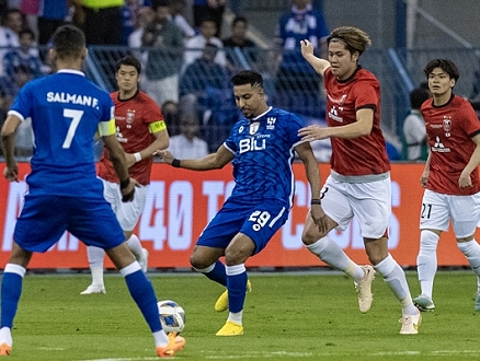 الهلال يتعادل على أرضه مع أوراوا بذهاب نهائي أبطال آسيا