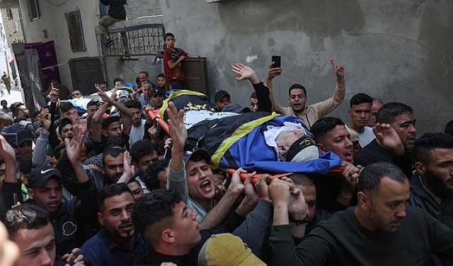 تشييع جنازة حاشدة لشهداء عدوان الاحتلال في غزة