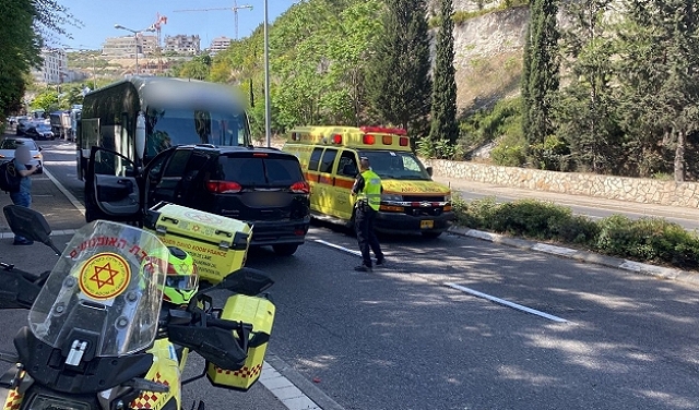 إصابة بالغة الخطورة جراء حادث طرق في حيفا