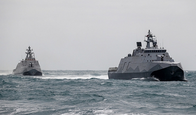 نشر تسجيلات لاقتراب سفينة حربية صينية من مدمرة أميركية بمضيق تايوان