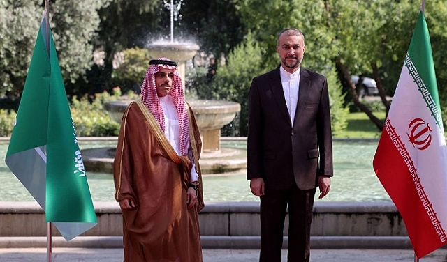 بن فرحان يصل طهران.. وإعادة افتتاح السفارة السعودية 