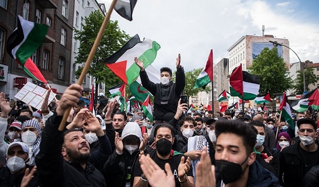 Ang Alemanya nakig-away sa presensya sa Palestinian ug mga kalihokan sa panaghiusa uban ang wala pa sukad nga kabangis