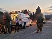 إصابتان إحداهما حرجة إثر استهداف قوات الاحتلال مركبة قرب جنين