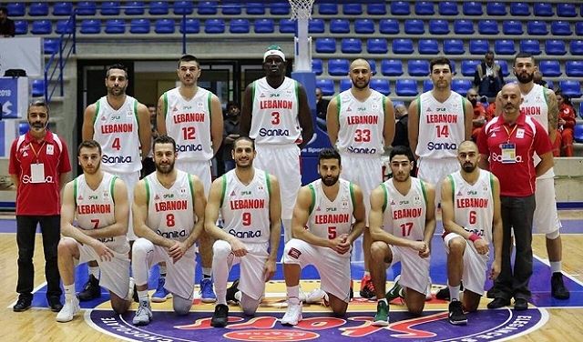منتخب لبنان لكرة السلة يواجه مصر والمكسيك