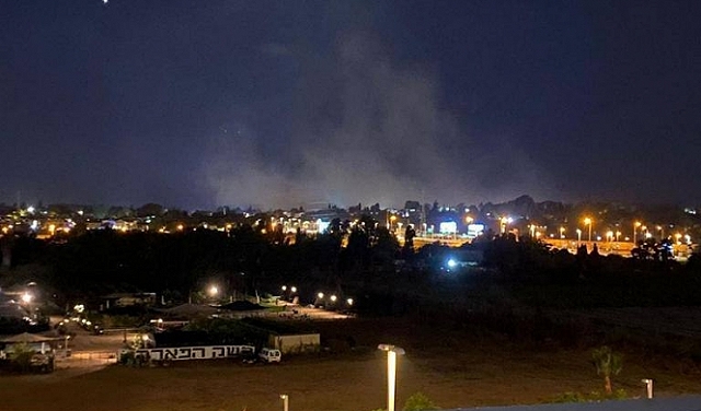 انفجار هائل في منطقة تل أبيب