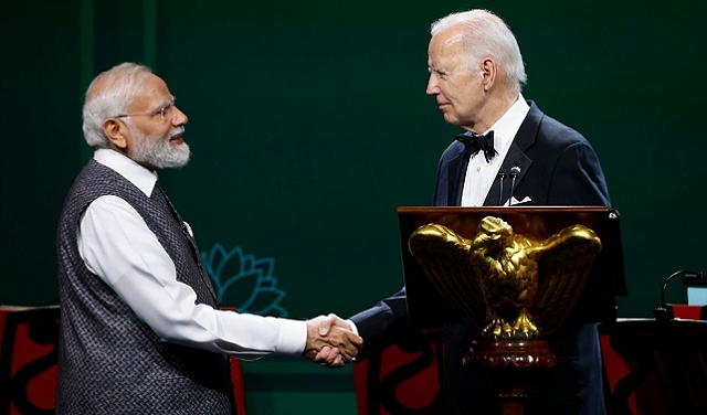 بايدن ومودي يشيدان بشراكة بلديهما في ظلّ رهان أميركيّ على الهند