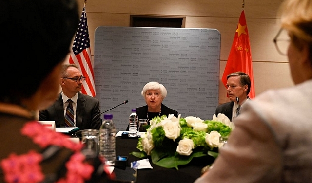 وزيرة الخزانة الأميركية تحذر من بكين: 
