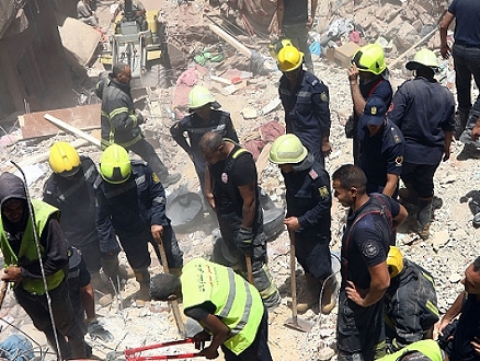 بعد انتشال جثامين 3 أطفال: ارتفاع ضحايا عقار القاهرة لـ 12