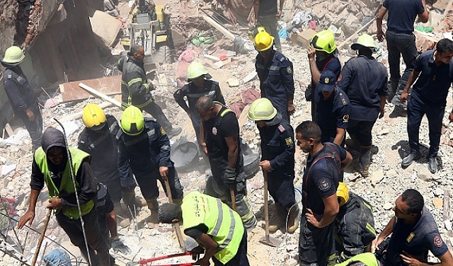 بعد انتشال جثامين 3 أطفال: ارتفاع ضحايا عقار القاهرة لـ 12 