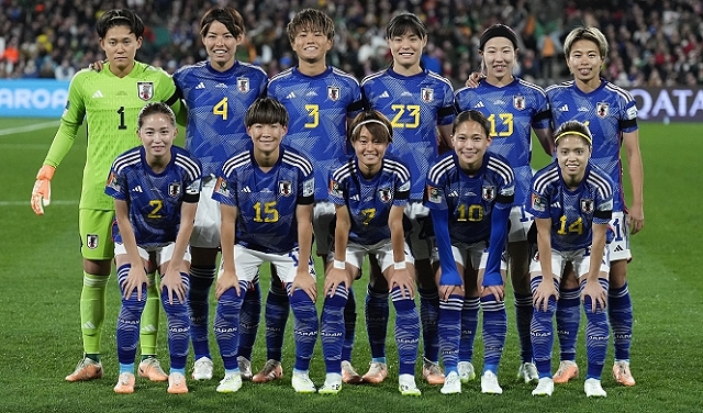لاعبات اليابان يرتدين شارات سوداء في افتتاحية كأس العالم للسيدات