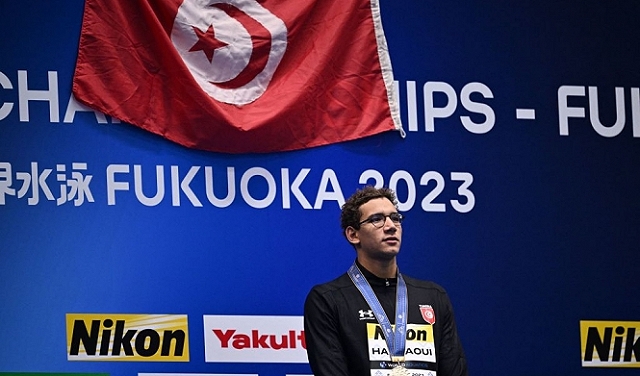 مونديال السباحة: التونسي الحفناوي يحرز ذهبية سباق 800 م حرّة